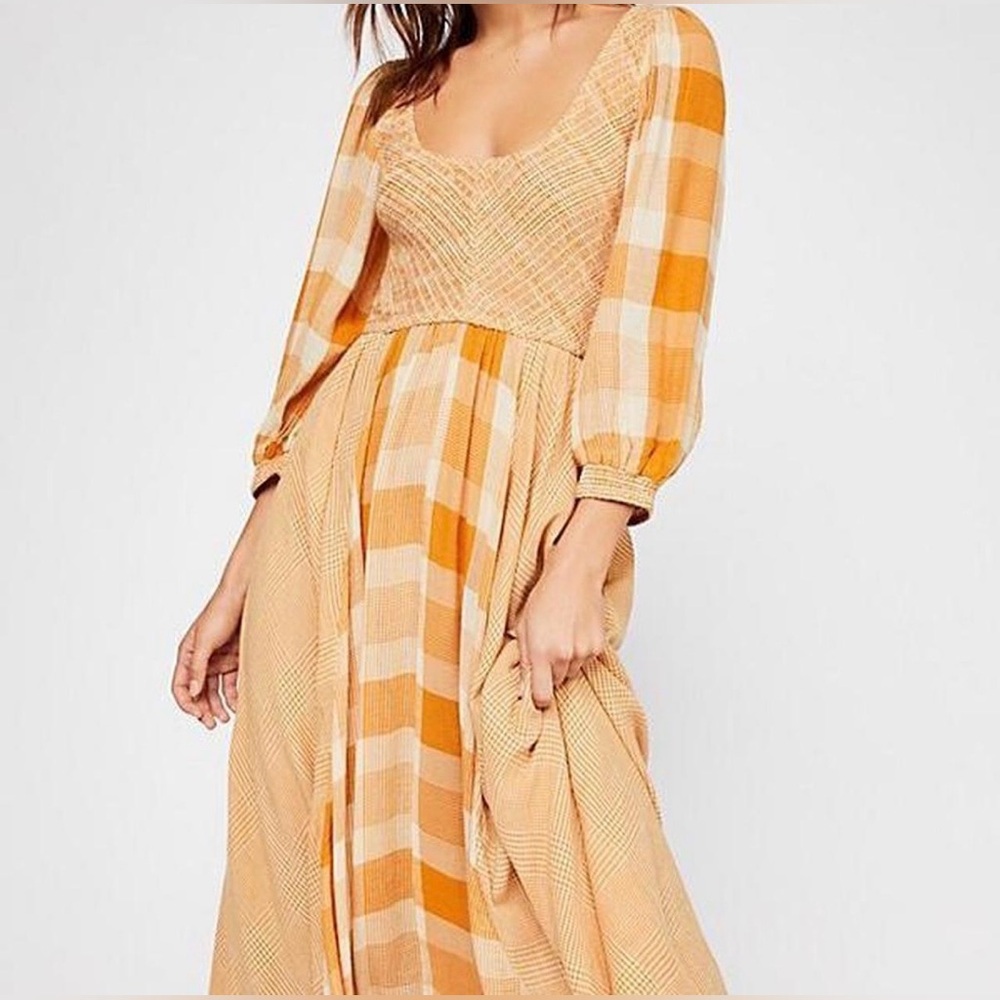 Free People Old Friends Midi Dress